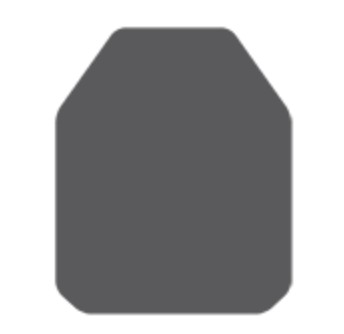 Slate Solutions - 2-204-309 - IC3000 ST Level III ICW Plate, 8x10 Shooter Cut